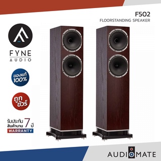 FYNE AUDIO F502 SPEAKER / ลําโพงตั้งพื้น ยี่ห้อ Fyne Audio รุ่น F502 / รับประกัน 7 ปี โดย บริษัท AUDIO FORCE / AUDIOMATE