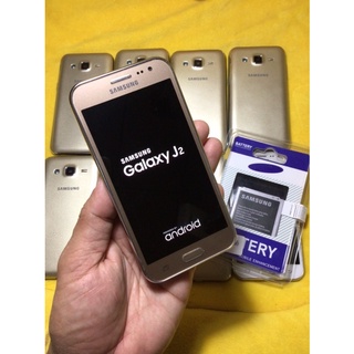 ภาพขนาดย่อของสินค้ามือถือSamsung Galaxy J2พร้อมแบตเตอรี่ใหม่ใช้งานปรกติทุกอย่างรับแอปเป๋าตั่งชื้อไปใช้นะครับ/ขนส่งเคอรี่เร็วมากๆ