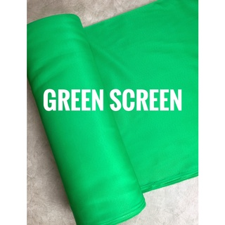สินค้า ผ้าเขียว GREEN SCREEN  ผ้า Background ผ้าทำฉากหลัง