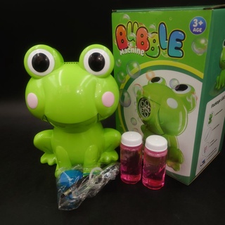 กบเป่าฟองสบู่ Bubble Frog พร้อมเล่น สนุกมาก เหมาะสำหรับเล่นตอนอาบน้ำ มีถ่านพร้อมใช้ ราคาถูก พร้อมส่งทันที