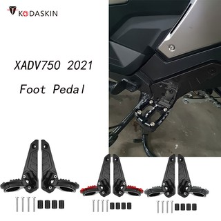 ภาพขนาดย่อของภาพหน้าปกสินค้าKodaskin Motorcycle accessories XADV750 Folding Rear Foot Pegs Footrest Passenger For HONDA X-ADV 750 2021 จากร้าน kodaskin.th บน Shopee