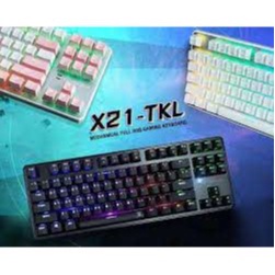 ภาพหน้าปกสินค้า(TH) Nubwo X21-TKL Full RGB Mechanical TKL GamingKeyboard คีย์บอร์ดเกมมิ่ง แมคคานิค .