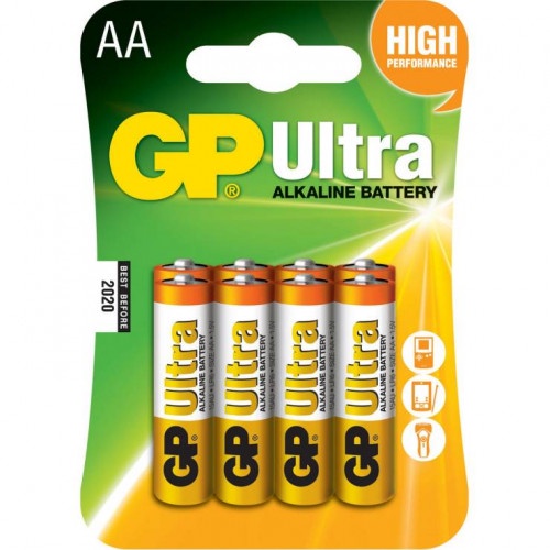 ภาพสินค้าถ่านอัลคาไลน์ 15AU-2U8 AA (แพ็ค 8 ก้อน) GP Ultra 1 แพค ออกใบกำกับภาษีได้ batterymania จากร้าน batterymania.120 บน Shopee ภาพที่ 8