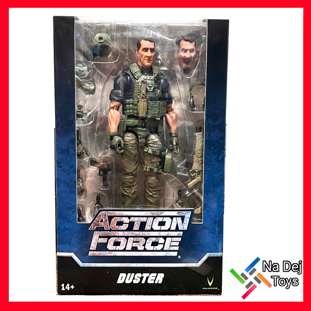 Valvaverse Action Force Duster 6' Figure วัลวาเวิร์ส แอคชั่น ฟอร์ซ ดัส