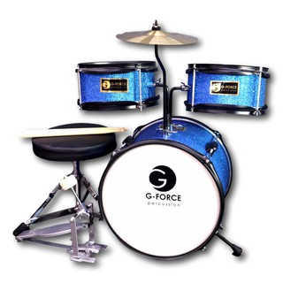 🎥 กลองชุด G-FORCE  / Overspeed SET 3 ใบ กลองชุดเด็ก JUNIOR DRUM พร้อมอุปกรณ์ครบชุด ฟรี เก้าอี้ ไม้กลอง ❗❗