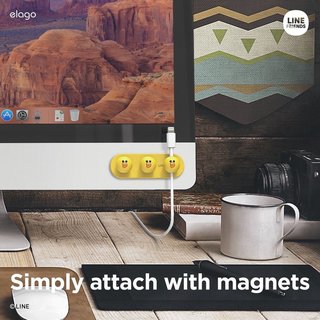 elago-x-line-friends-collection-magnetic-cable-management-buttons-3-styles-แม่เหล็กอุปกรณ์จัดระเบียบสายชาร์จ
