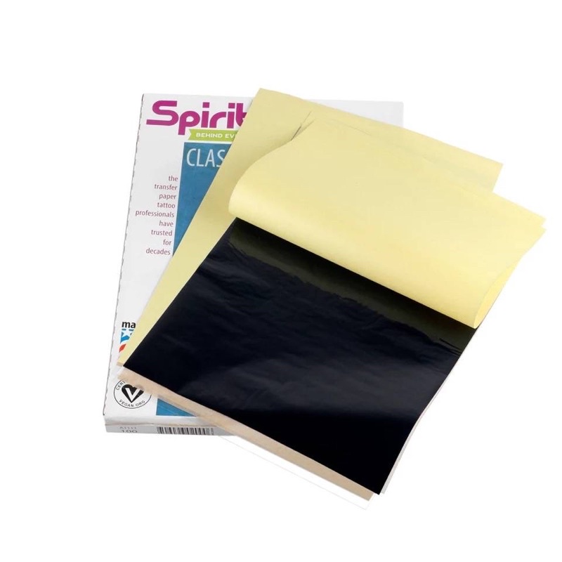 กระดาษ-copy-กระดาษลอกลาย-ขายยกเล่ม-และ-ดราฟเครื่อง-กระดาษcopy-stencil-spirit-อุปกรณ์การสัก-tattoo
