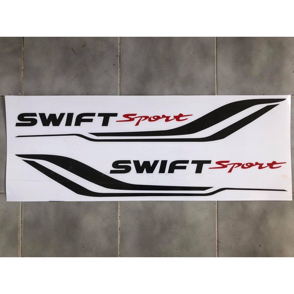 swift-sport-สติ๊กเกอร์ติดรถยนต์-1-คู่-ข้างประตูรถ