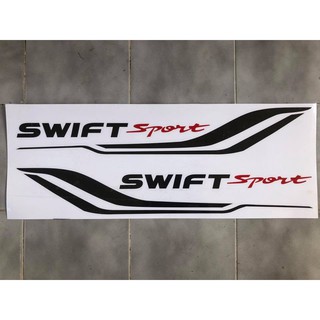 SWIFT Sport สติ๊กเกอร์ติดรถยนต์ 1 คู่ ข้างประตูรถ