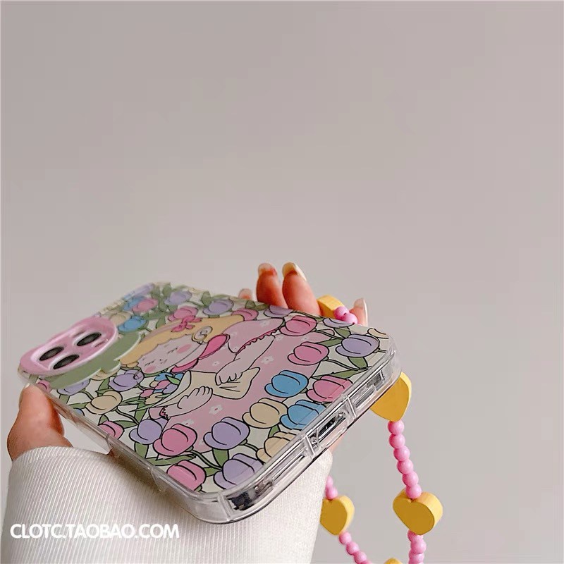 พร้อมส่งในไทย-เคสโทรศัพท์-เคส-เคสมือถือ-เคส-tpu-เคสนิ่ม-เลนส์หัวใจ-สายกางโปงชมพู-tpu-r1757