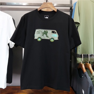 เสื้อยืดแขนสั้นลําลอง คอกลม ผ้าฝ้าย พิมพ์ลาย TheNorthFace แฟชั่นฤดูใบไม้ผลิ และฤดูร้อน สําหรับผู้ชายS-5XL