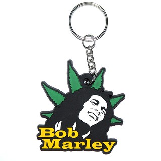 พวงกุญแจยาง Bob Marley