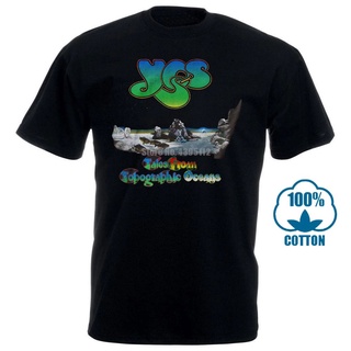 ใหม่ เสื้อยืด พิมพ์ลายมหาสมุทร Yes Band คุณภาพสูง แฟชั่นสําหรับผู้ชาย