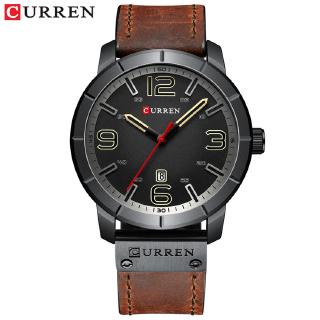 Masculino CURREN Luxury Brand Analog Military Business Wristwatch with Date Mens Quartz Watch Mens Clock Homem