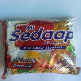 บัหมี่ผัดแห้ง sedaap