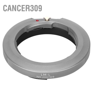 Cancer309 แหวนอะแดปเตอร์เลนส์ สำหรับ เลนส์ Leica M Mount เพื่อให้พอดีกับกล้อง L mount