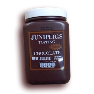 Juniper Chocolate Topping 1.2 KG. จูนิเปอร์ ช็อกโกแลต ท็อปปิ้ง 1.2 กิโลกรัม