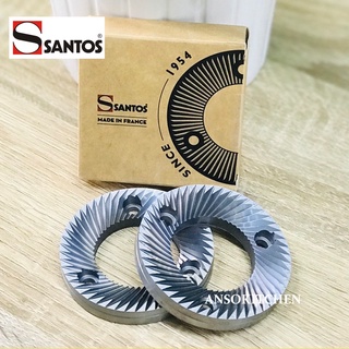 Santos ชุดฟันบด / เฟืองบดกาแฟ 63.5 mm ของแท้ สำหรับเครื่องบดกาแฟ Santos No.1  - Santos Coffee Grinding Disc