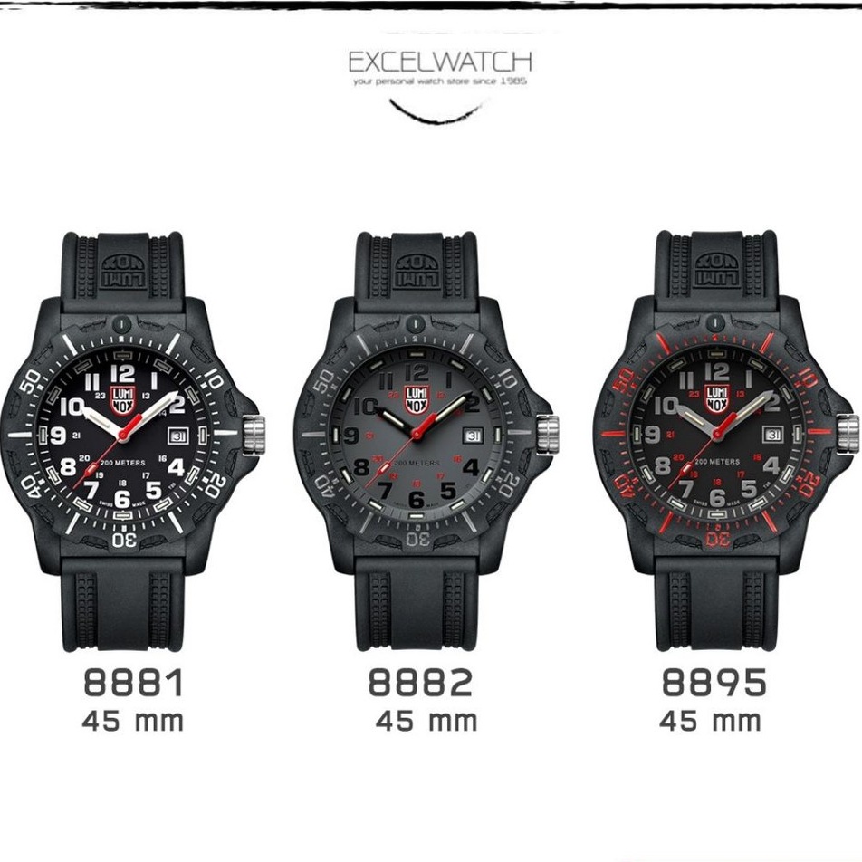 นาฬิกา-luminox-black-ops-8880-series-xl-8881-xl-8882-xl-8895-รับประกัน-3-ปี-ร้าน-excel-watch