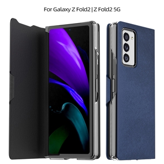 เคสหนังวัวแท้หรูหราสําหรับ Samsung Galaxy Z Fold2 Galaxy Z Fold2 5 G