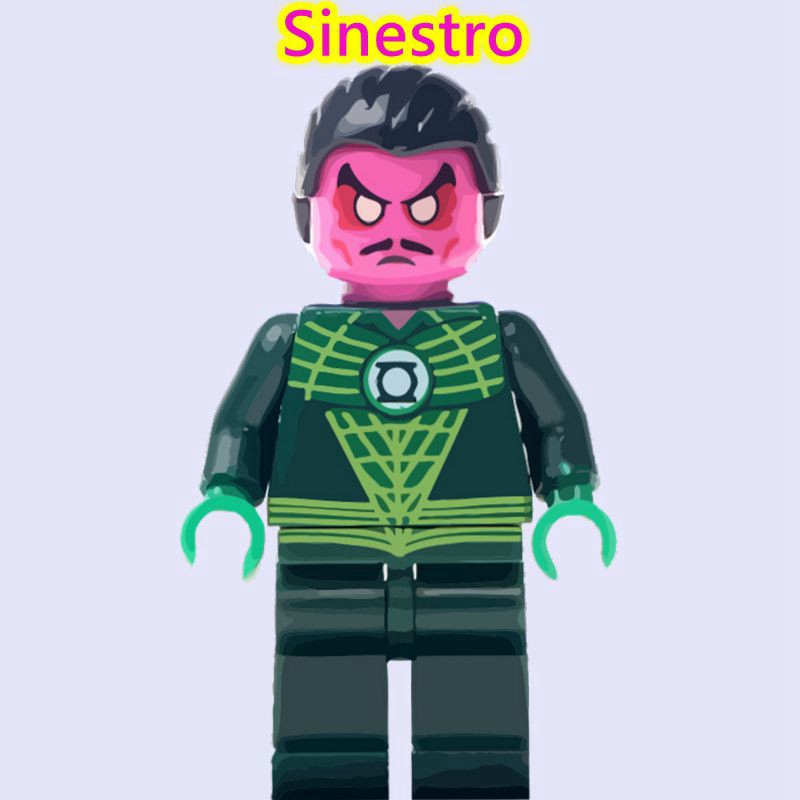 เข้ากันได้กับ Leging Minifigures ของเล่น DC Green Lantern Parallax ...