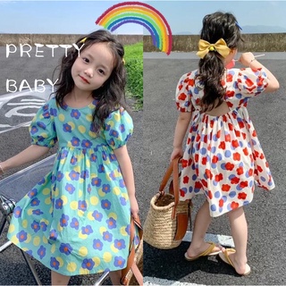 ภาพหน้าปกสินค้าPRETTY BABY🧸พร้อมส่ง🧸 เดรสเด็กผู้หญิง ลายดอกไม้เนื้อผ้าเบาบาง（106) ที่เกี่ยวข้อง