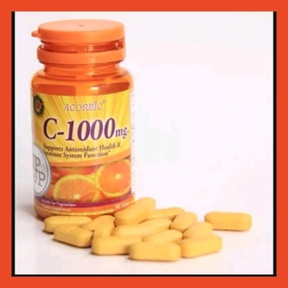 ภาพขนาดย่อของภาพหน้าปกสินค้า**30 เม็ด** วิตามินซี 1,000 mg. Acorbic (อเมริกา) ช่วยเสริมสร้างภูมิคุ้มกัน ต้านอนุมูลอิสระ บำรุงผิวสวยขาวใสเนียนกระจ่าง จากร้าน kk_clinic_168 บน Shopee ภาพที่ 5