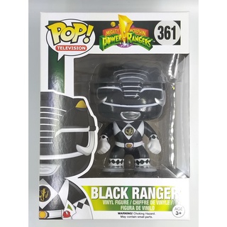 Funko Pop Power Rangers - Black Ranger #361 (กล่องมีตำหนินิดหน่อย)