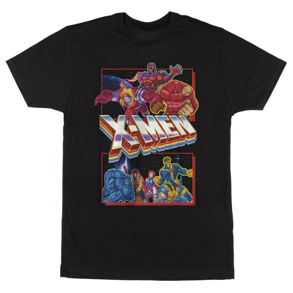 ขายดีlint9-พร้อมส่ง-เสื้อยืดแขนสั้น-พิมพ์ลาย-x-cyclops-wolverine-psylocke-gambit-juggernaut-sabertooth-พลัสไซซ์-สําหรั