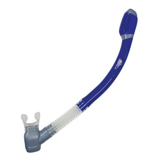 Deep Blue Orca Snorkel with Super dry top for confident snorkeling.