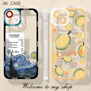 TPUผลไม้เคส For Samsung A13 A53 A52 A52s A51 A50 A71 A72 A32 A22 A21S A12 S22 Ultra S21 S20 FE A73 A30S เคสโทรศัพท์