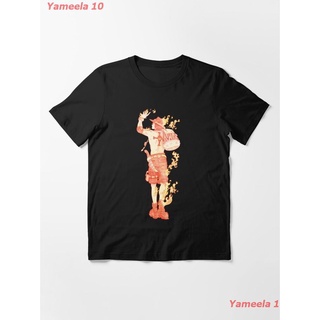 เสื้อยืดผ้าฝ้ายพิมพ์ลายขายดีโปโตกัส D เอส Fire Fist Ace Essential T-Shirt วันพีซ ONE PIECE เสื้อยืดพิมลาย เสื้อยืดผู้หญิ