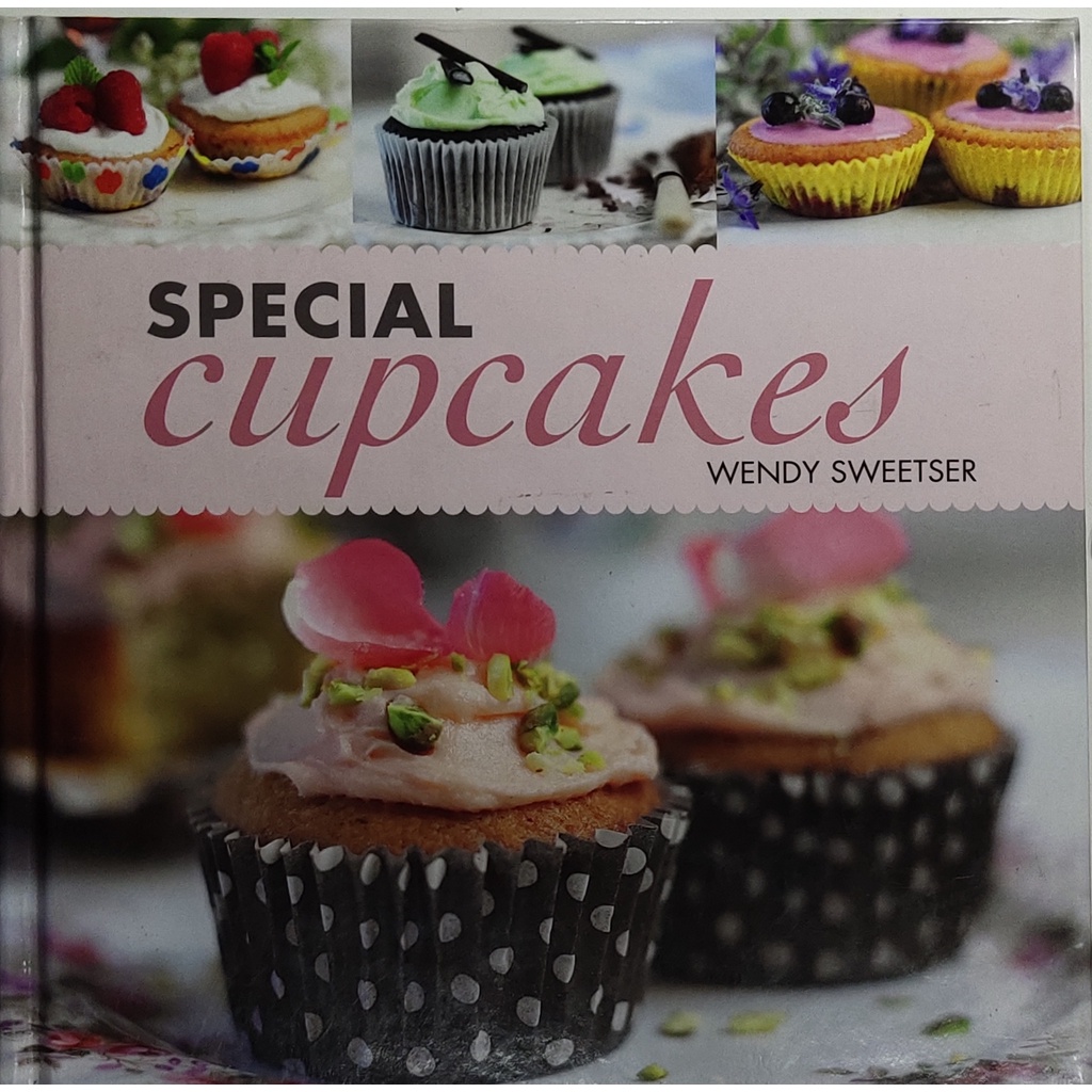 หนังสือ-ขนมหวาน-เบเกอรี่-คัพเค็ก-ภาษาอังกฤษ-special-cupcakes-144page