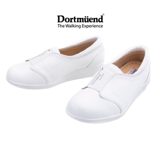 Dortmuend ProSeries JS509 002-000 White ส้นสูง 1.25" รองเท้าสุขภาพ รองเท้าหมอและพยาบาล สำหรับผู้ที่ยืน-เดินนาน