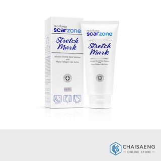 Provamed Scarzone Stretch Mark Cream โปรวาเมด สการ์โซน สเตรช มาส์ก ครีมบำรุงฟื้นฟูผิวสำหรับป้องกันผิวแตกลาย 200 กรัม
