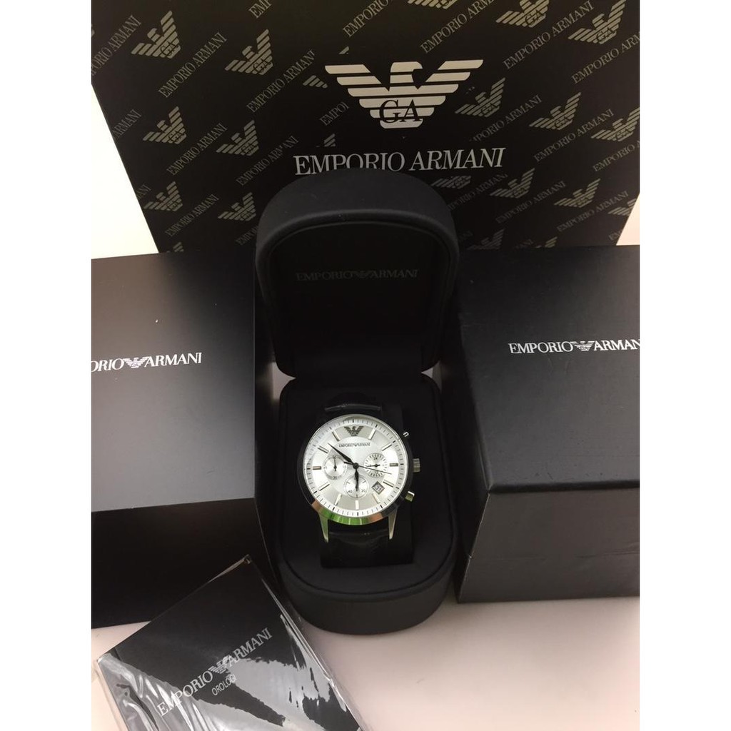 armani-armani-ชายและหญิงของนาฬิกาควอตซ์นาฬิกาเข็มขัดนาฬิกาหน้าปัดขนาดใหญ่กีฬานาฬิกา-ar2432-2433-2447-ar5919
