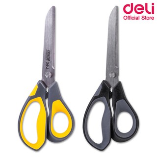 ภาพหน้าปกสินค้าDeli 77762 Scissors กรรไกรสเตนเลส สำหรับตัดกระดาษและผ้า ขนาด 210mm (8 1/4 นิ้ว) คละสี 1 ชิ้น กรรไกร อุปกรณ์สำนักงาน ซึ่งคุณอาจชอบราคาและรีวิวของสินค้านี้