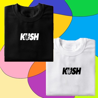 เสื้อโอเวอร์ไซ - แฟชั่นเสื้อผ้าเสื้อยืด KUSH ข้อความออกแบบผ้าฝ้าย