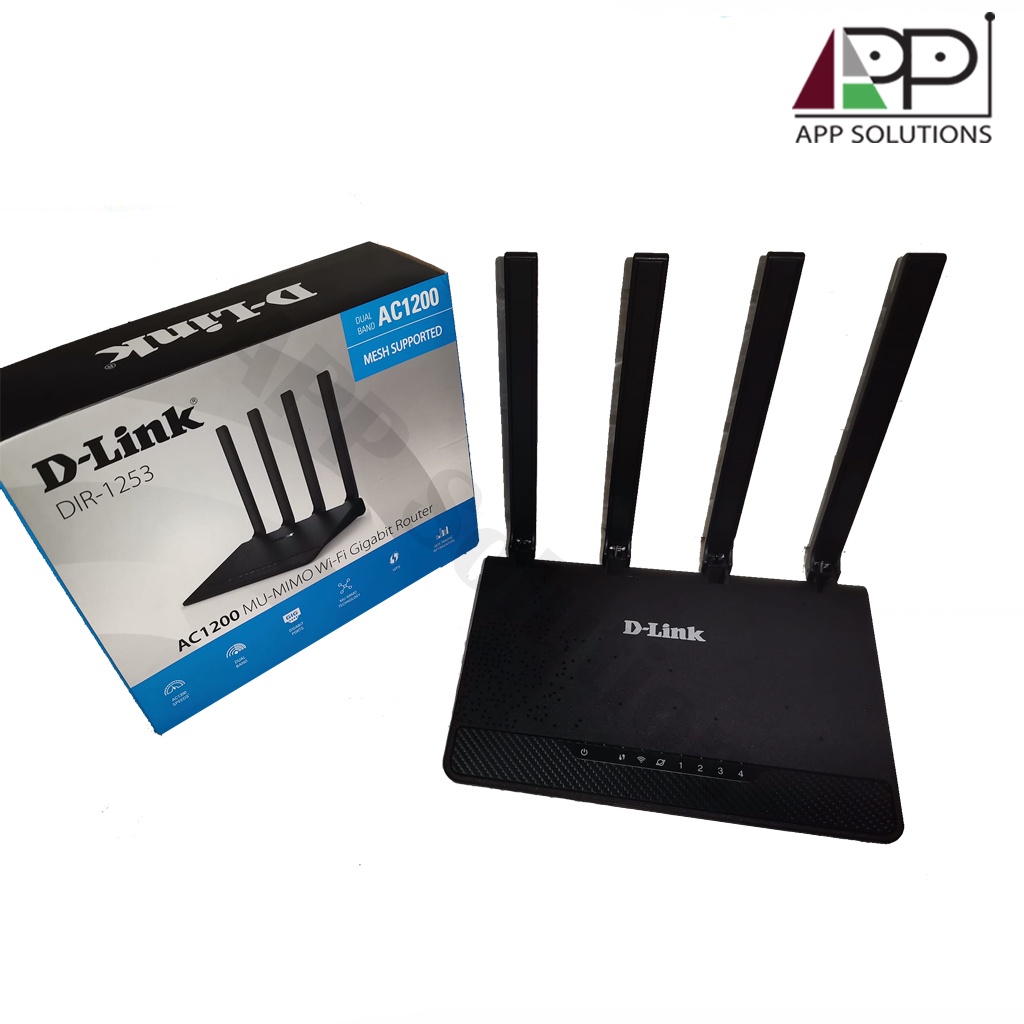 d-link-router-gigabit-ac1200-wireless-mesh-รุ่นdir-1253-ประกันlifetime