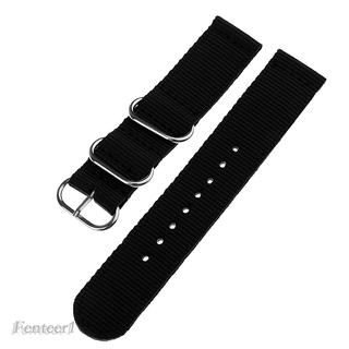 [FENTEER1] Nylon Bracelet Watch Band Strap Nylon Military Army Band Belt 18mm 20mm 22mm