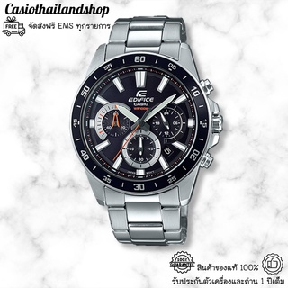 [ผ่อนเดือนละ319]🎁CASIO EDIFICE EFV-570D-1A ของแท้100% พร้อมส่ง ประกัน1ปี