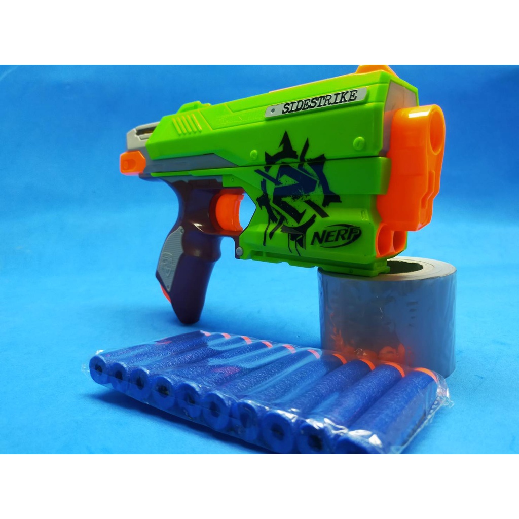 nerf-zombie-strike-sidestrike-blaster-ปืนเนิร์ฟ-ของแท้ราคาถูก-ไกส้ม