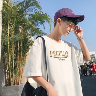 ❌ของหมด❌เสื้อโอเวอร์ไซส์สไตล์เกาหลี : Peculiar