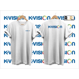 เสื้อยืด พิมพ์ลาย K VISIONสามารถปรับแต่งได้