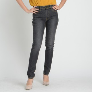 Guy Laroche The Perfect waisted Skinny Jeans กางเกงกีลาโรช กางเกงยีนส์ขายาว สีดำ (GL1EBL)