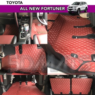 Toyota Fortuner 2015-21 สีไวน์แดง เต็มคัน เข้ารูป