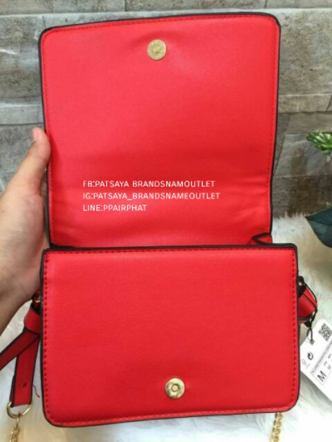zara-crossbody-bag-with-detailแท้-outlet-กระเป๋าหนังเรียบขนาดมินิน่ารัก