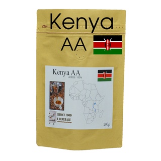 choice coffee เมล็ดกาแฟ เคนย่า 200กรัม (Kenya AA 200g)
