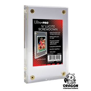 Ultra Pro UP 1/2" Lucite Screwdown กรอบใส่การ์ดแบบขันน็อต