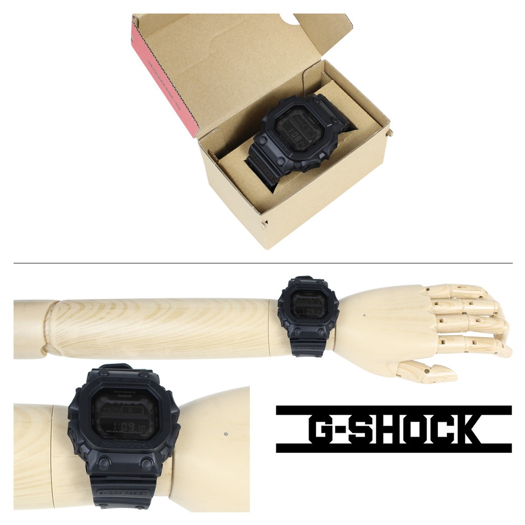 g-shock-aaaaa-5a-รุ่น-gxw-56bb-1jf-ดำ-ปั้มเหมือนแท้ทุกจุด